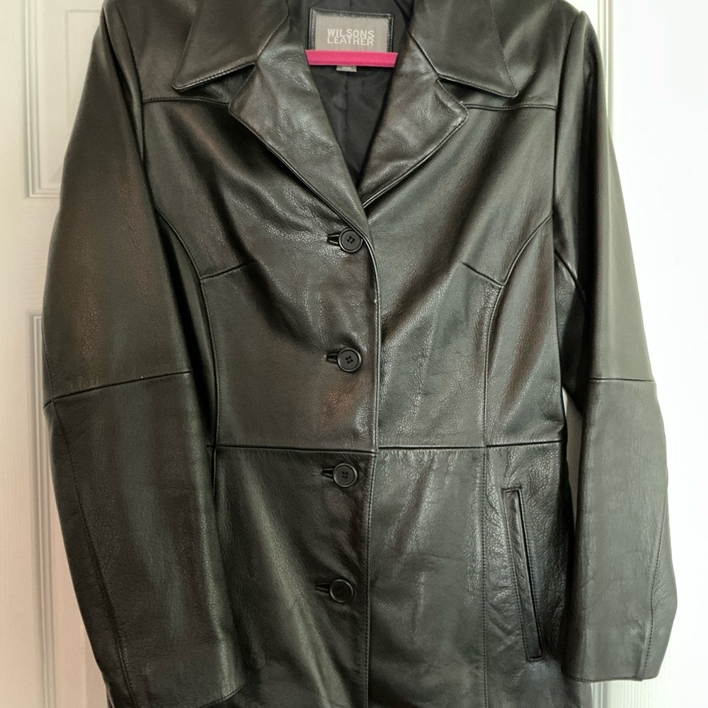 Wilsons Leather Black Women's Jacket